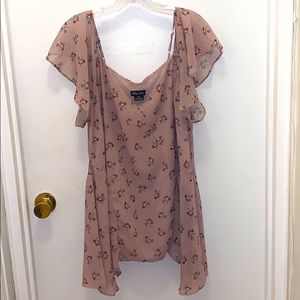 Off the shoulder top